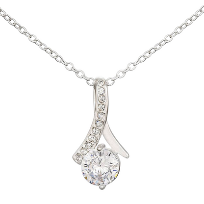 To My Bonus Sister – 'You Are Family' Alluring Beauty Necklace Gift Set – BT01