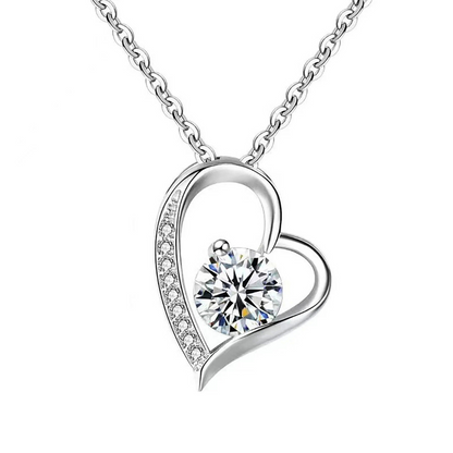 To My Beautiful Wife - "I Love You" Forever Love Necklace Gift Set - WF01